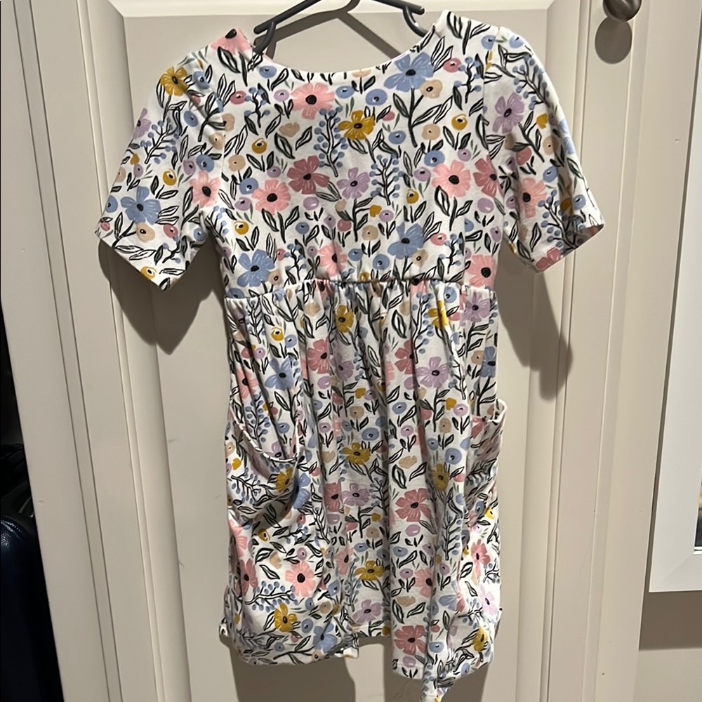 Remie Girl Floral Short Sleeve Dress